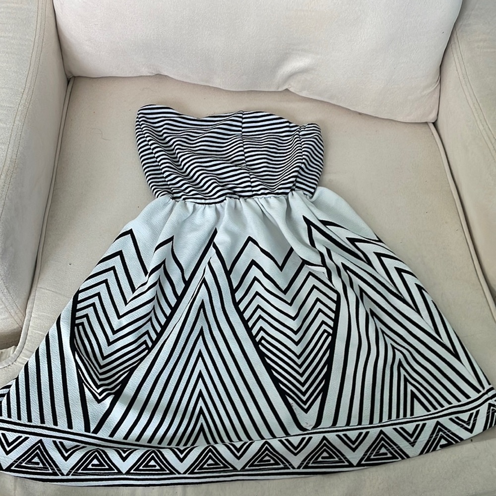No Boundaries Striped short dress (Worn)